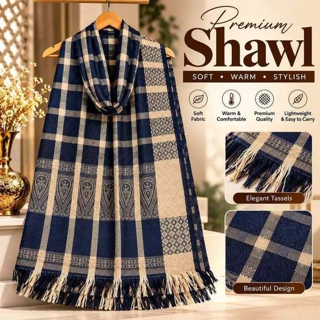 Women's Wool Texture Shawl